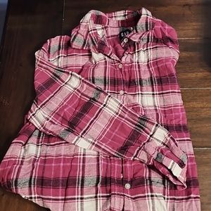 Gap flannel shirt for women